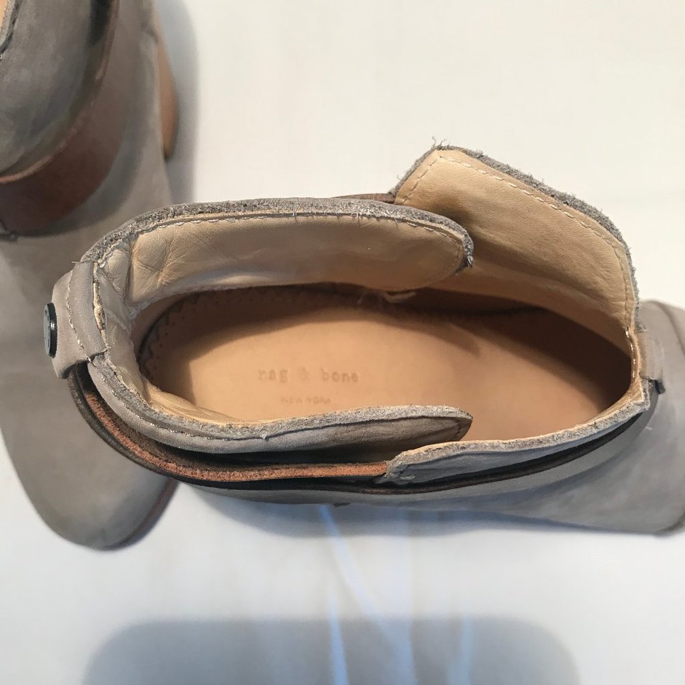 Gray Rag & Bone Booties - Picture 5 of 7